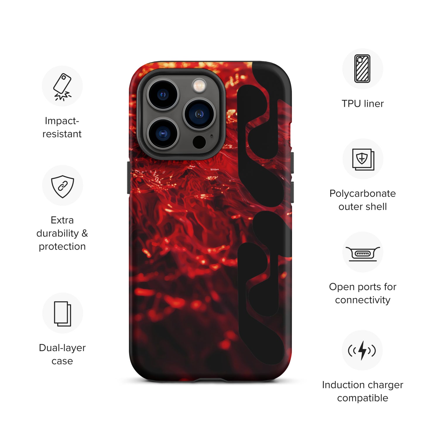 Red Water Case for iPhone®