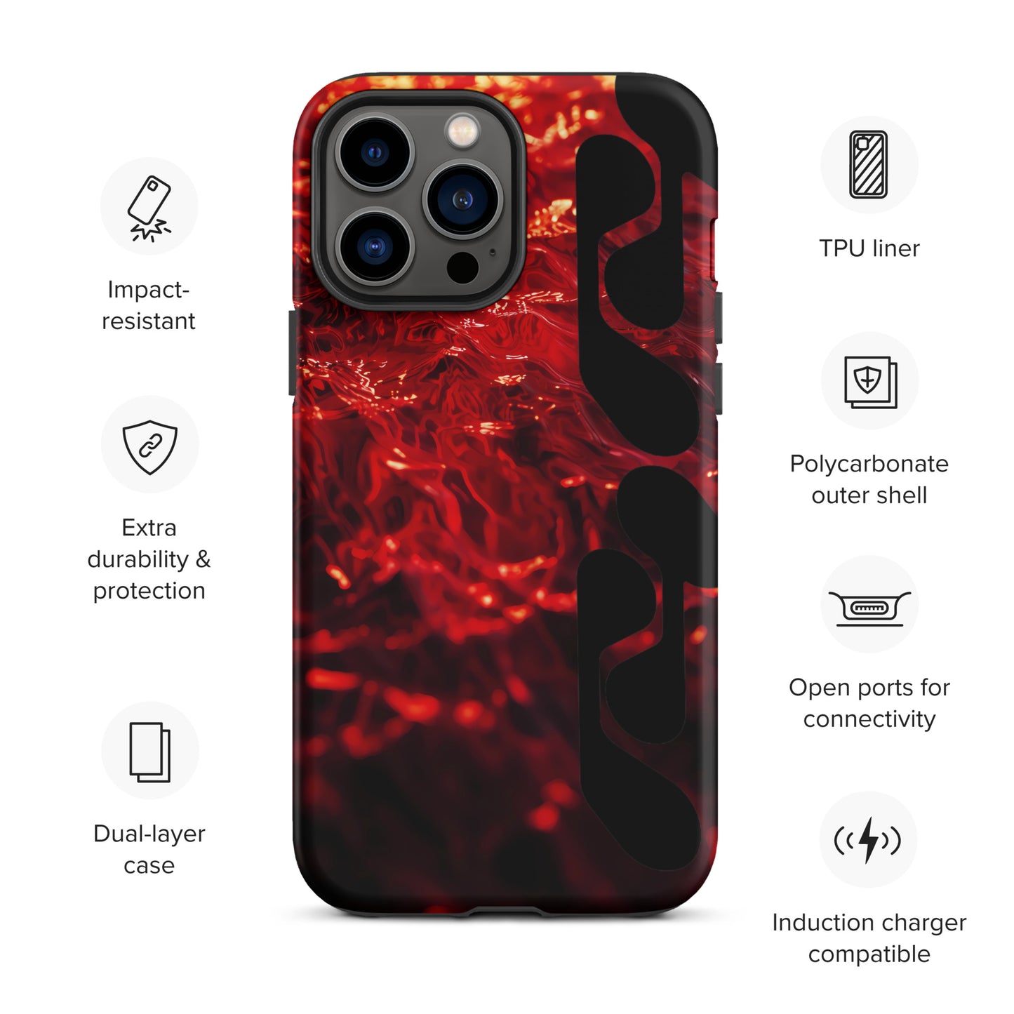 Red Water Case for iPhone®