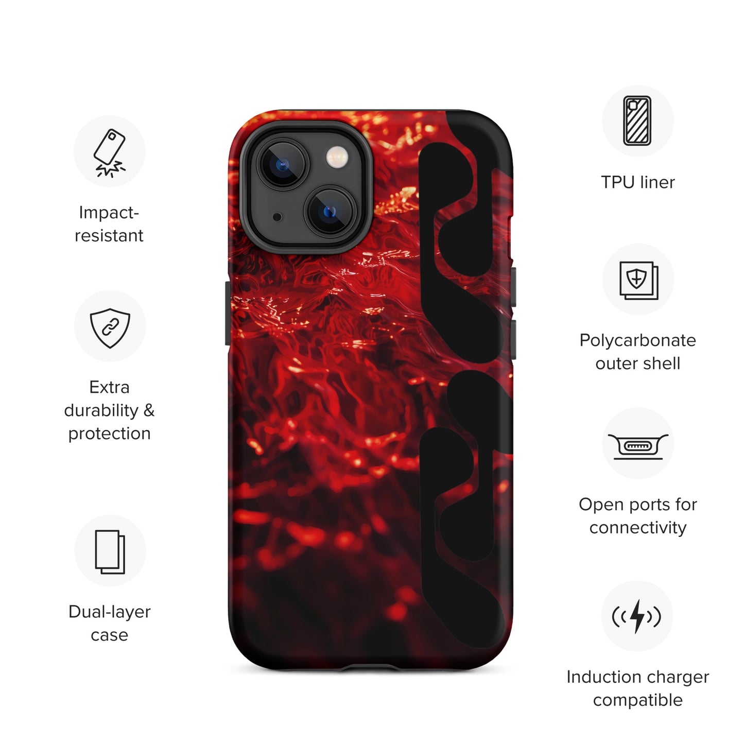 Red Water Case for iPhone®