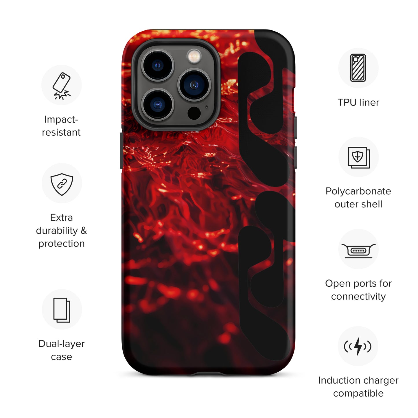 Red Water Case for iPhone®