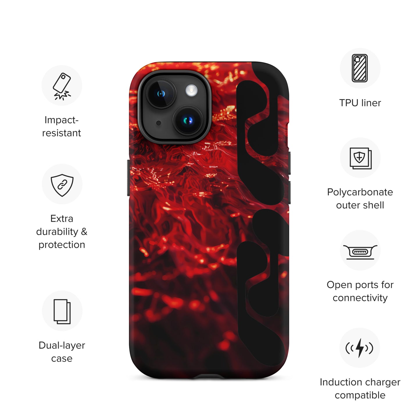 Red Water Case for iPhone®